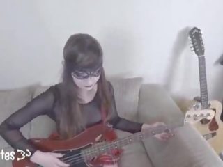 Preview&colon; pretty emo guitar lesson hard anal and eats cum