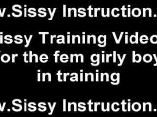You will be my sissy lad dirty clip slave for the night
